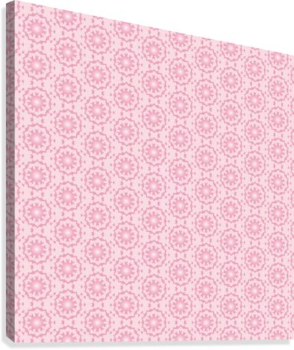  PINK ARABIC STYLE SEAMLESS PATTERN Background  Canvas Print