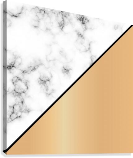 ABSTRACT MODERN MAPLE MARBLE Canvas Print