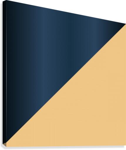 ABSTRACT ROYAL BLUE Canvas Print