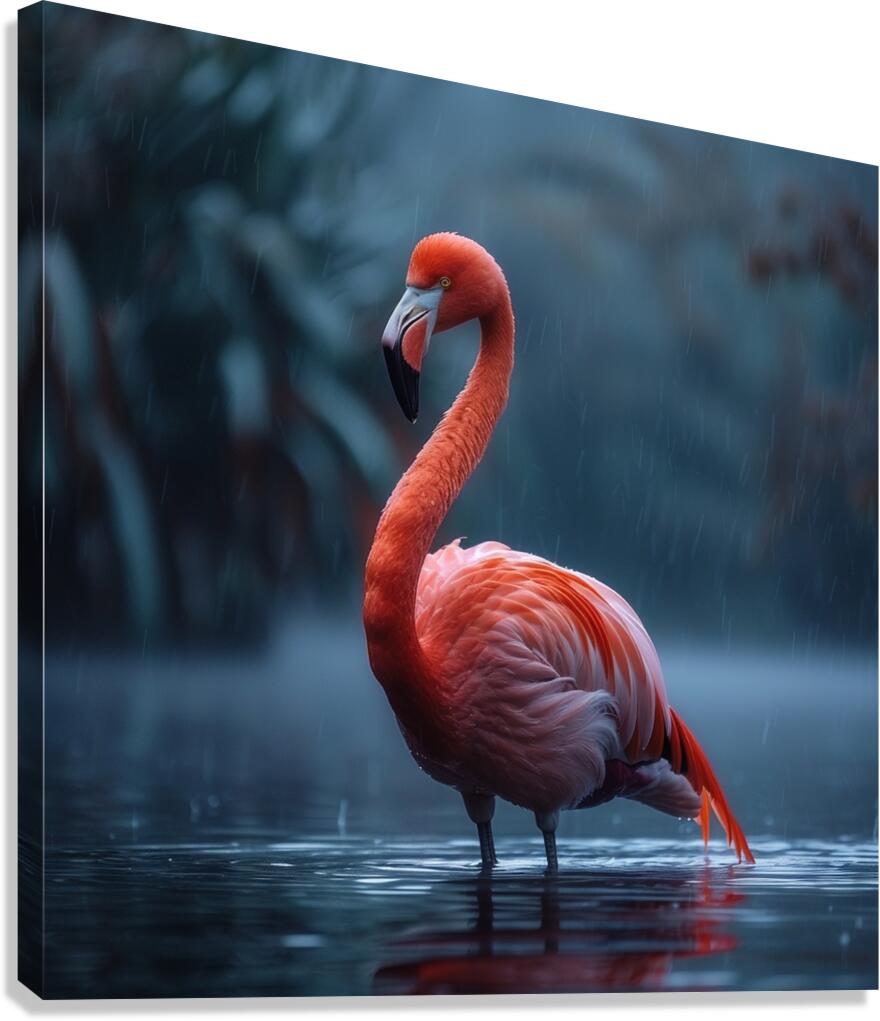 Stunning Flamingo Canvas Print