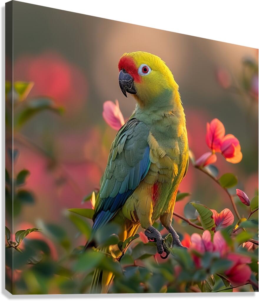 Lovely Parrot Canvas Print