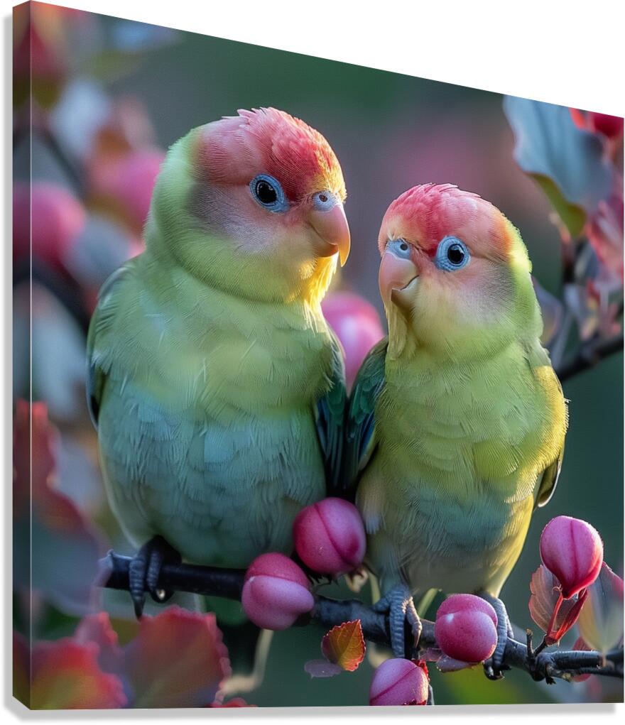 Love Birds Canvas Print