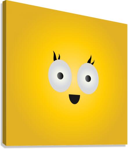 funky girl  Canvas Print