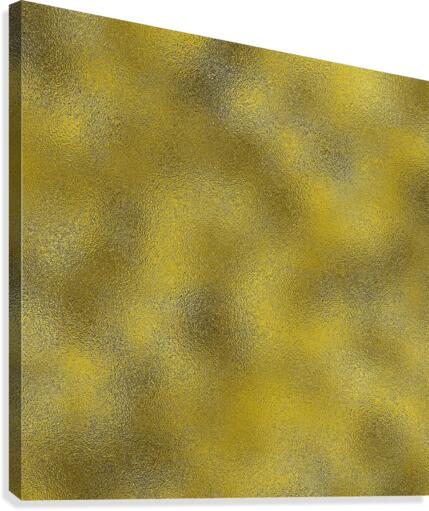 Gold Metallic Foil Canvas Print