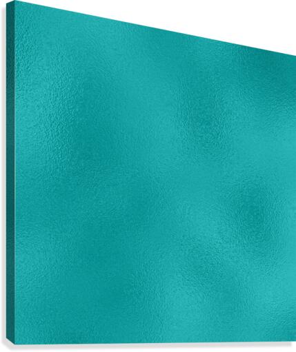 Cyan Glass Canvas Print