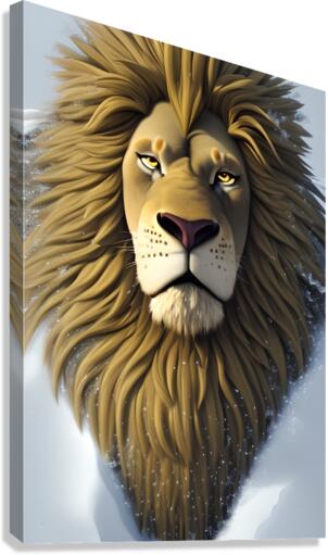 Golden Majesty Canvas Print