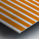 APRICOT Stripes Metal print
