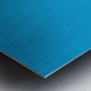Black and Blue Abstract Metal print