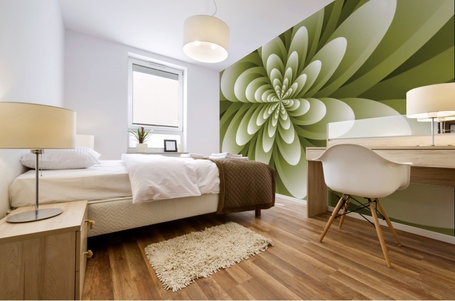 Greeny Feel Mural print