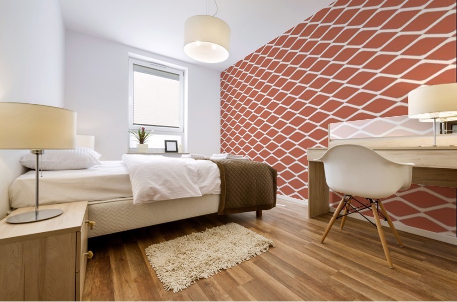 Brick Pattern Art Mural print