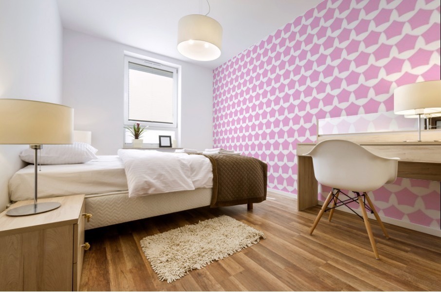 Pinky Pattern Artwork Mural print
