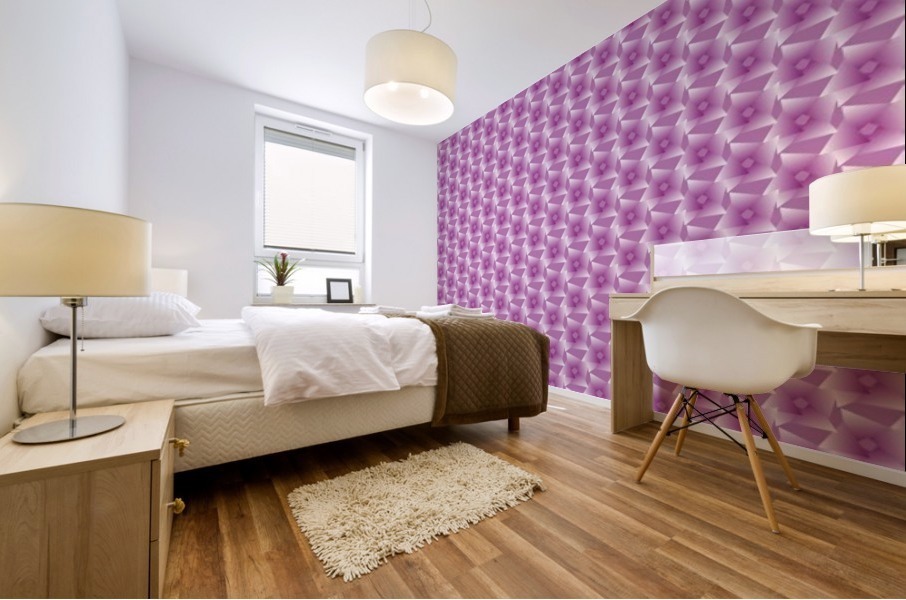 Rose Pattern Artwork Mural print