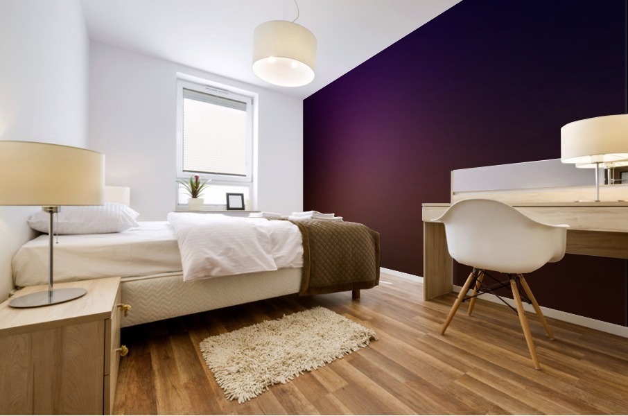 Purple Gradient Background Mural print