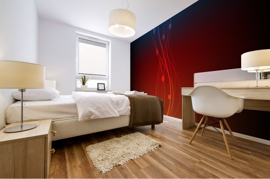 THUNDER LIGHT BACKGROUND   Mural print