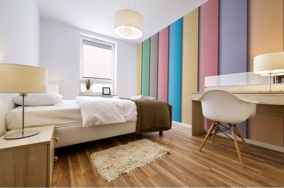 Colorful Pattern   Mural print