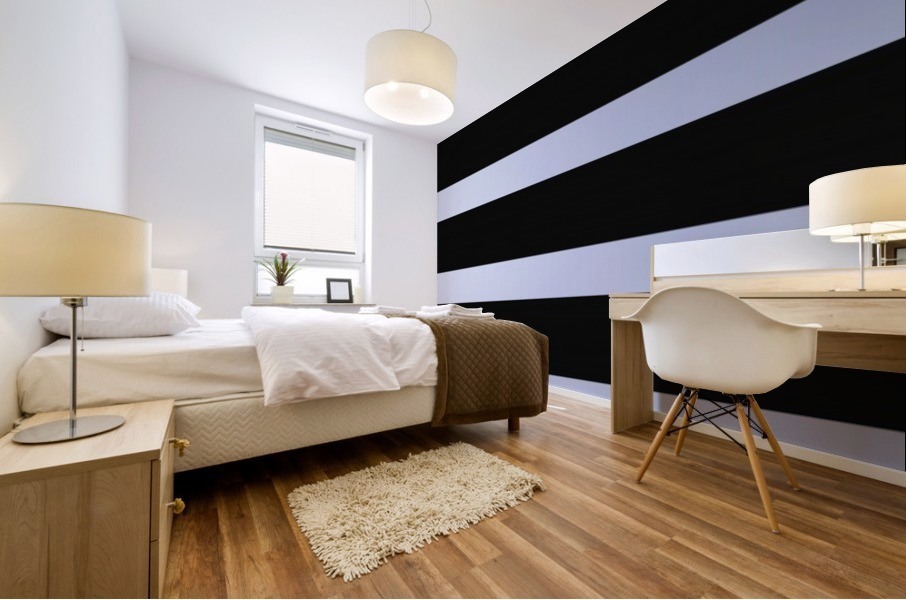 VIOLET PASTEL STRIPE Mural print