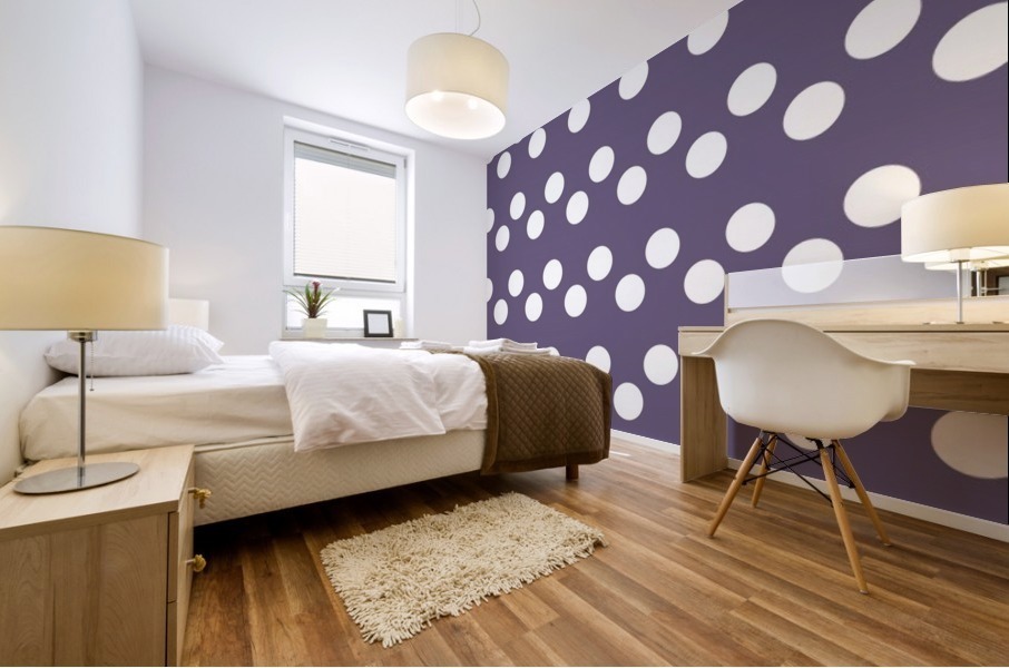 RAISIN Polka Dots Mural print