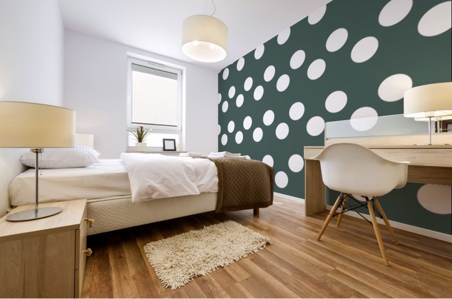 SPRUCE Polka Dots Mural print