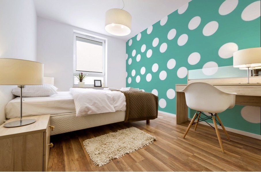 SEA FORM Polka Dots Mural print