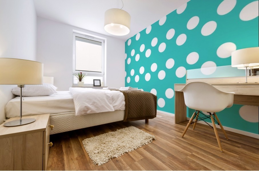 PALE Polka Dots Mural print