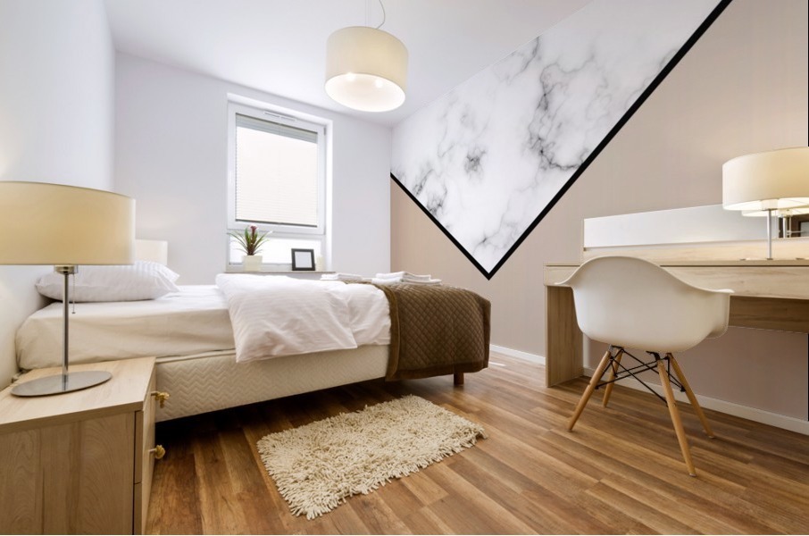 ABSTRACT BROWN MODERN MARBLE Mural print