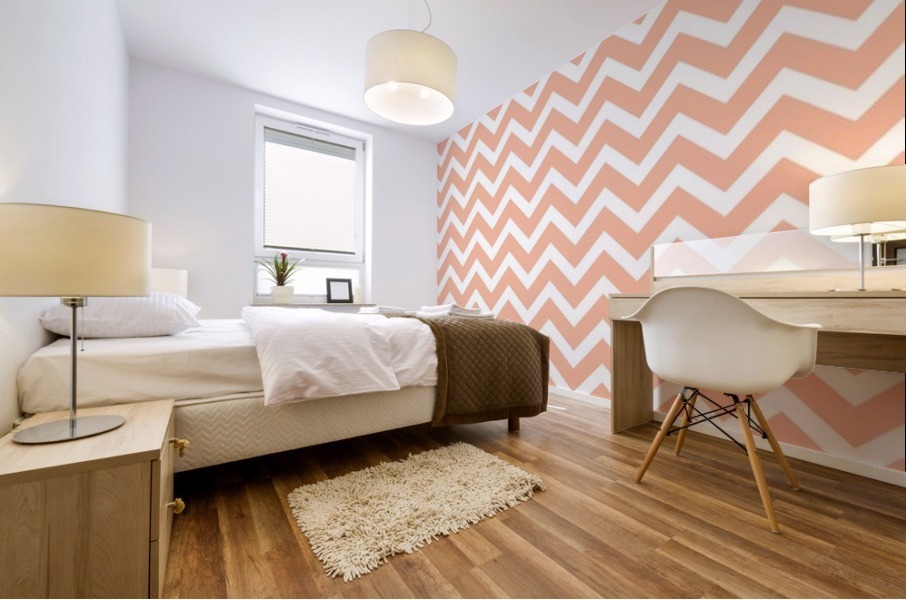 SIENNA CHEVRON Mural print