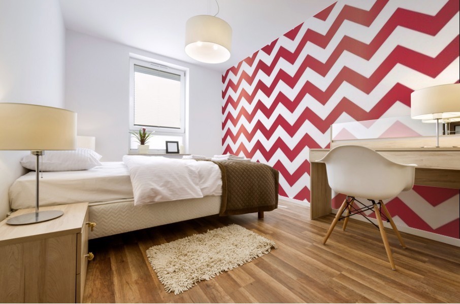 APPLE CHEVRON Mural print
