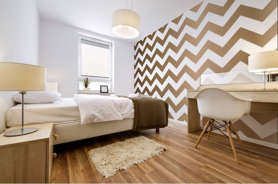 POTATO CHEVRON Mural print