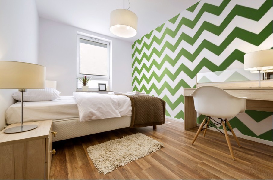 PERDIOT CHEVRON Mural print