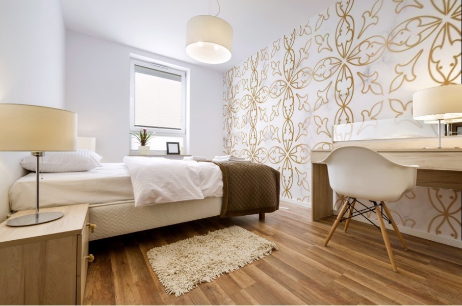 ROYAL Floral Art Mural print