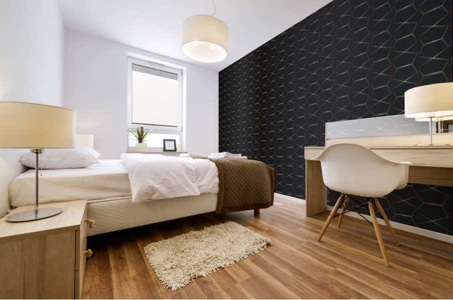 Geomentric Art Mural print