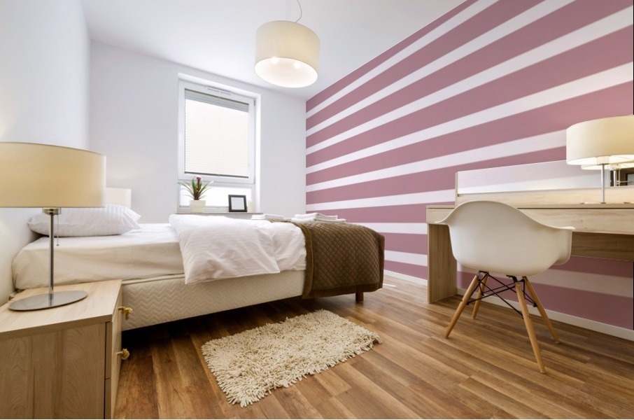 PUCE Stripes Mural print