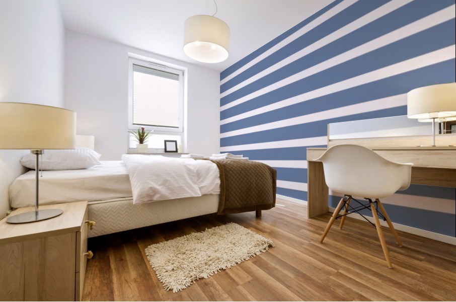 LAVENDER Stripes Mural print