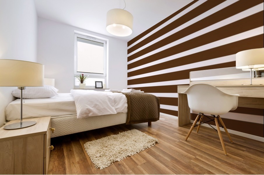 CARAMEL Stripes Mural print