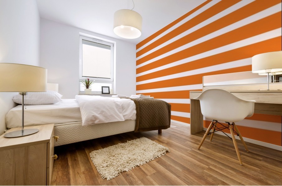 CARROT Stripes Mural print