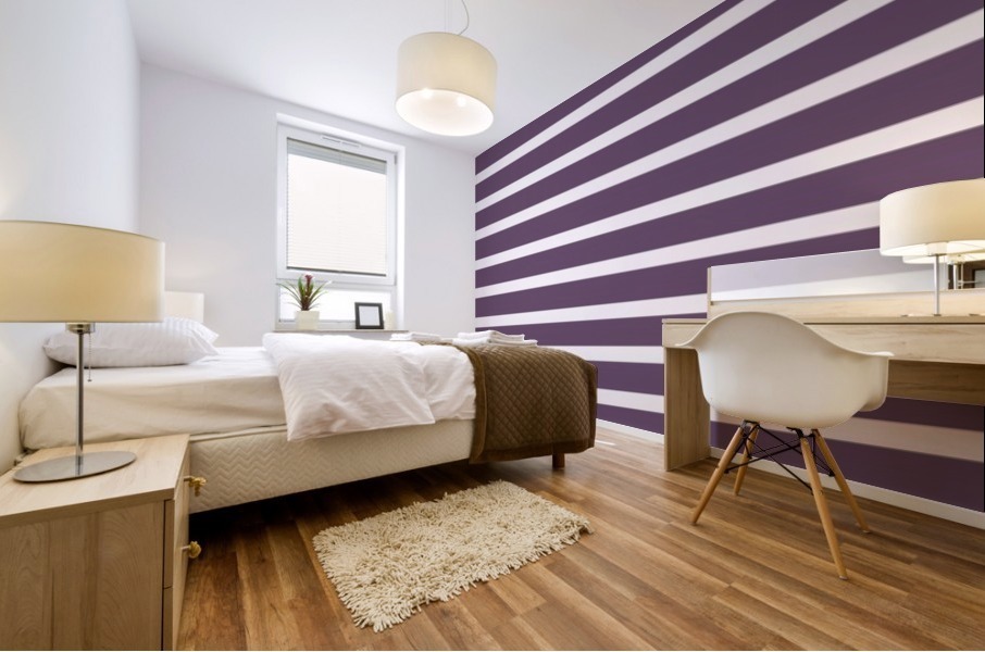GRAPE Stripes Mural print