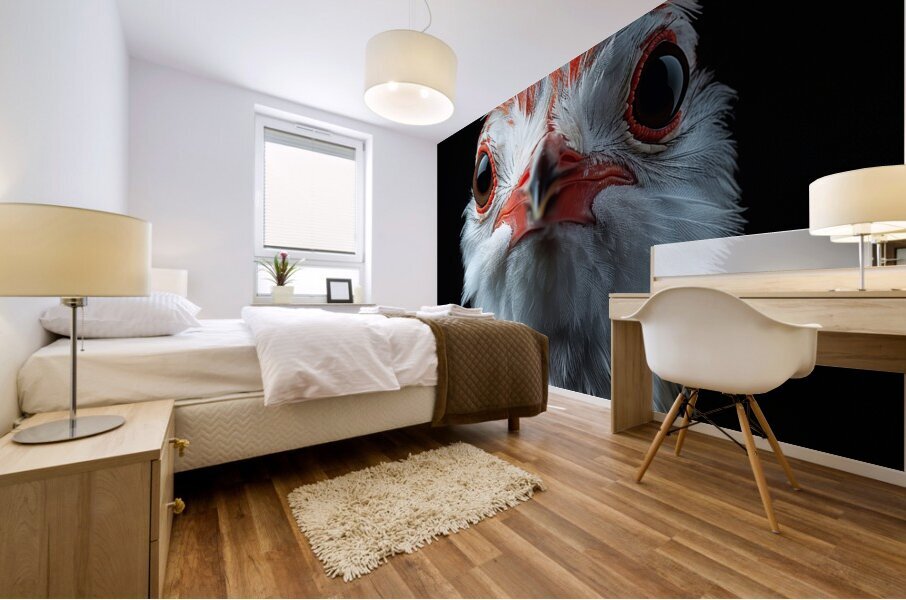 Exotic Bird Mural print