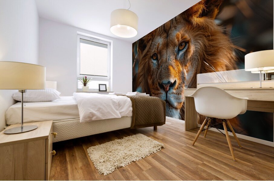 Supreme Lion Mural print
