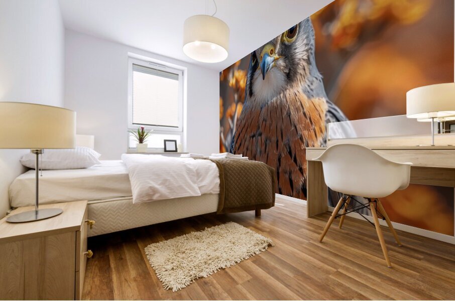 Breathtaking Quail Mural print