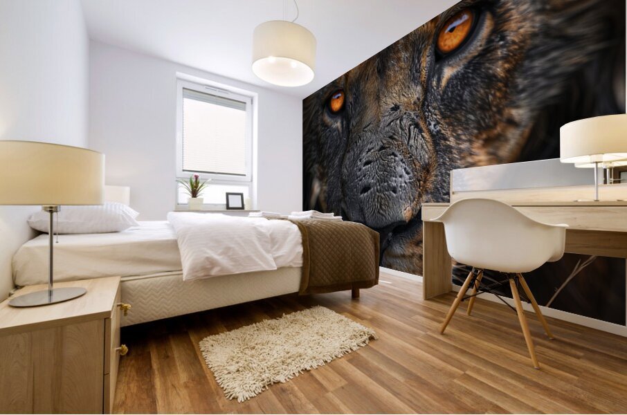 Bold Beast Mural print