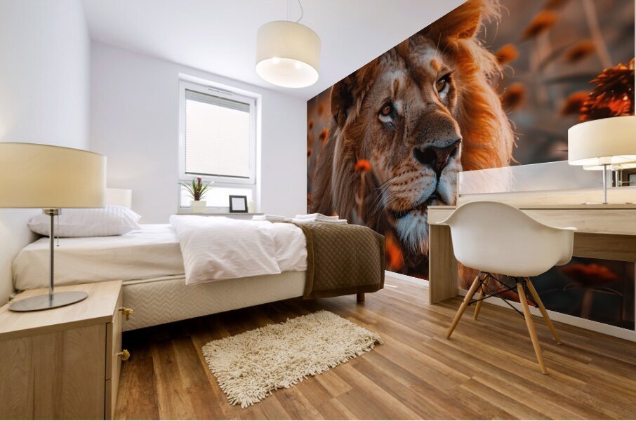 Mighty Hunter Mural print