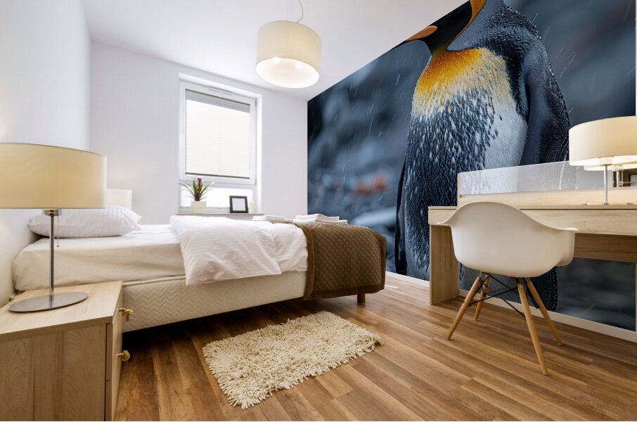 Penguin Haven Mural print