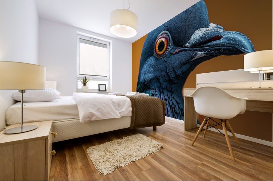 Cool Pigeon Mural print