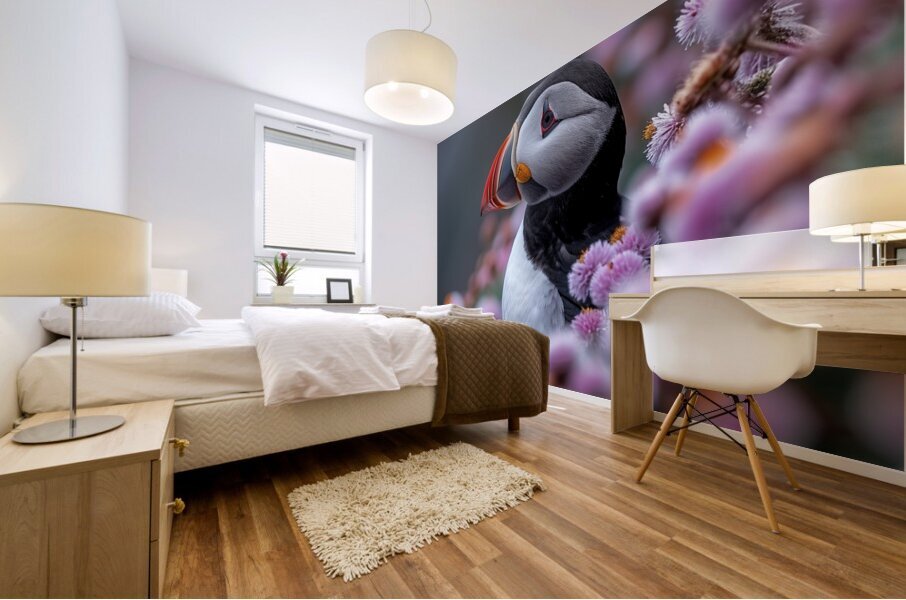 Puffin Beak Mural print
