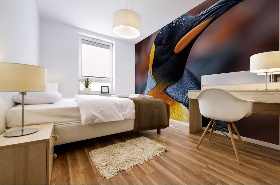 Southern Penguin Mural print