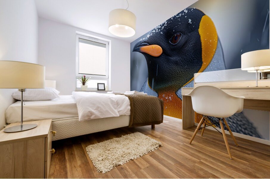 Adorable Penguin Mural print