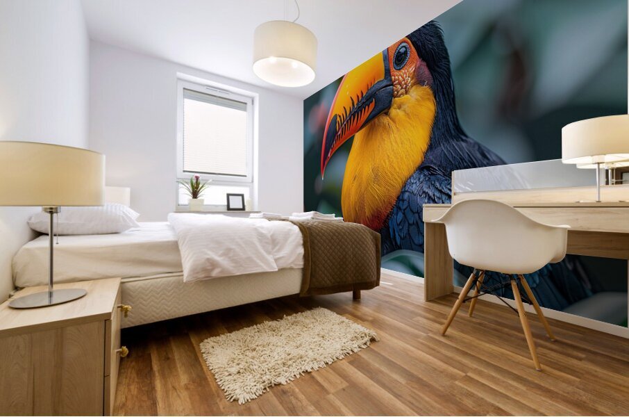 Lovely Toucan Mural print