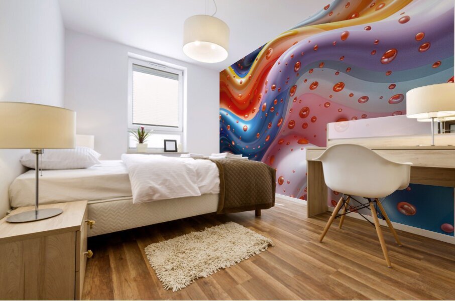 Enigmatic Abstract Mural print