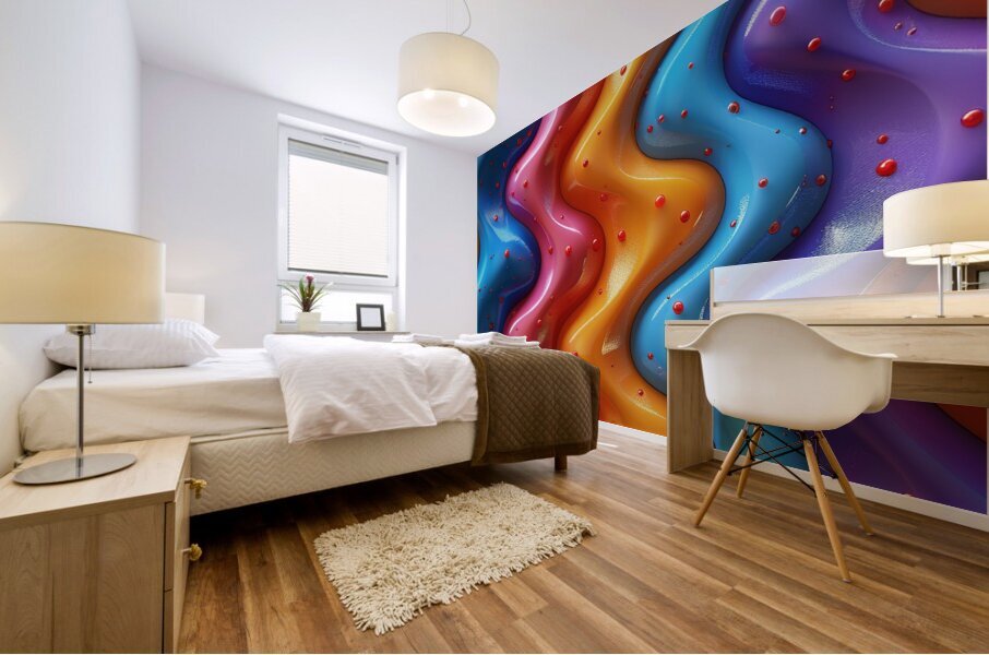 Abstract Artistry Mural print