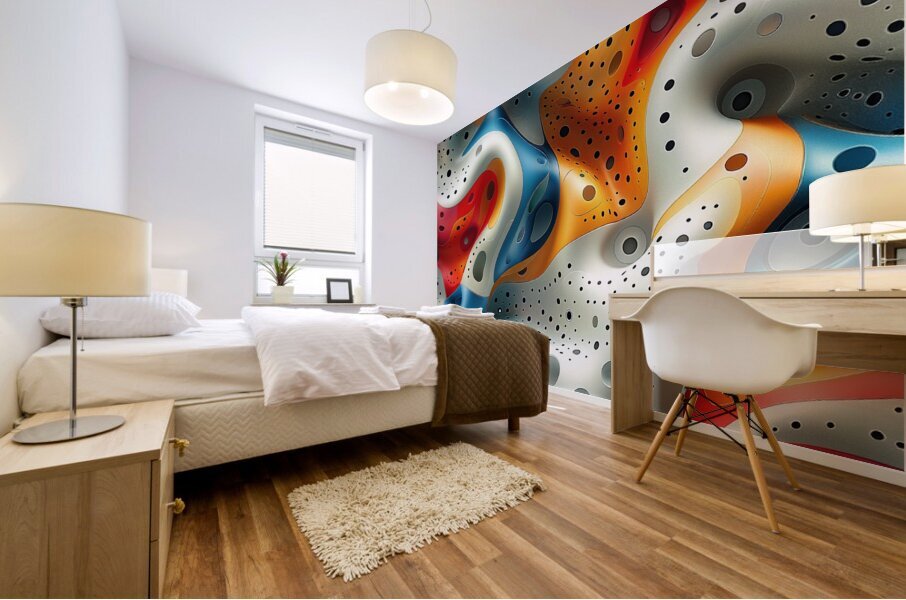 Colorful Abstract Design Mural print